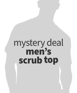 AllHeart Men's Solid Scrub Top