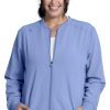 AllHeart Clearance Women's Warm-Up Solid Scrub Jacket 1 AllHeart Clearance Women's Warm-Up Solid Scrub Jacket -Silverts-shop 1 ah ls7200 clearance 650