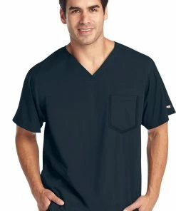 Grey's Anatomy Clearance Men's Ascend V-Neck Solid Scrub Top