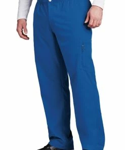 Grey's Anatomy Clearance Men's Zip Fly Cargo Scrub Pant