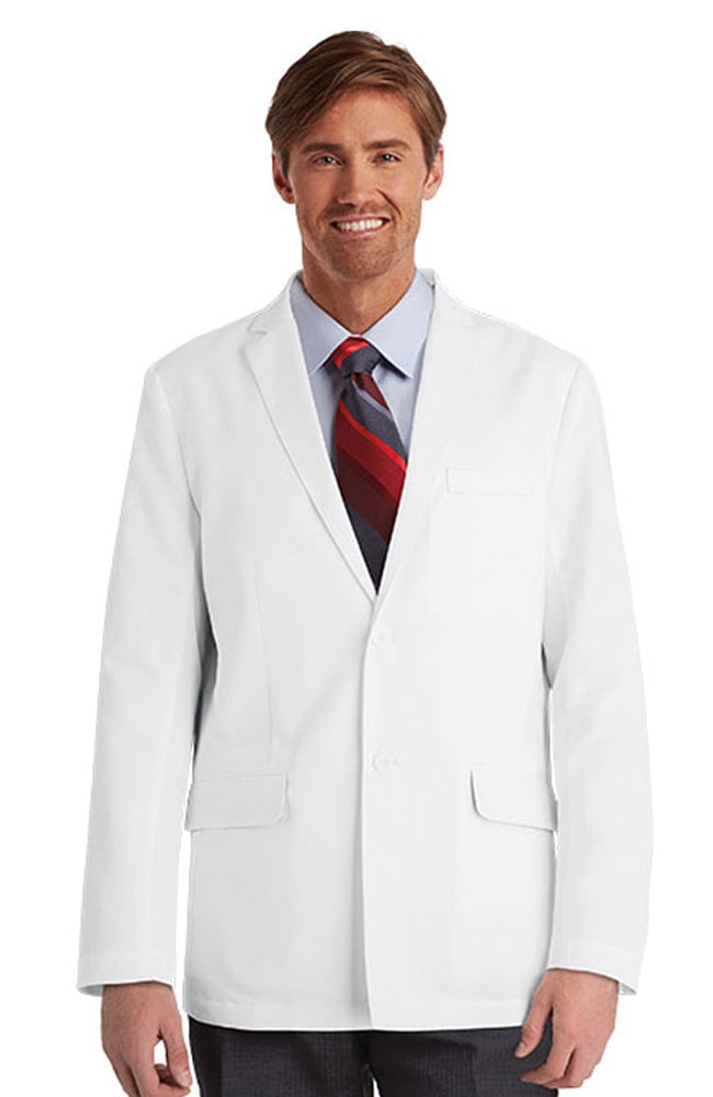 Grey's Anatomy Men's 30" Consultation Lab Coat 3 Grey's Anatomy Men's 30" Consultation Lab Coat