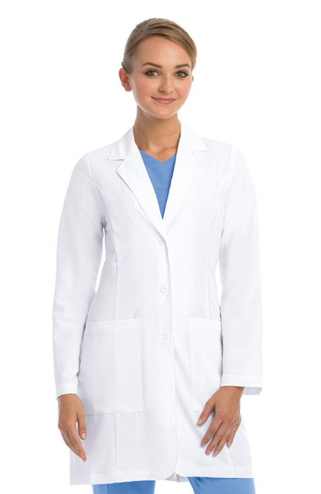 Grey's Anatomy Women's 2 Pocket Stretch 35'' Lab Coat 3 Grey's Anatomy Women's 2 Pocket Stretch 35'' Lab Coat
