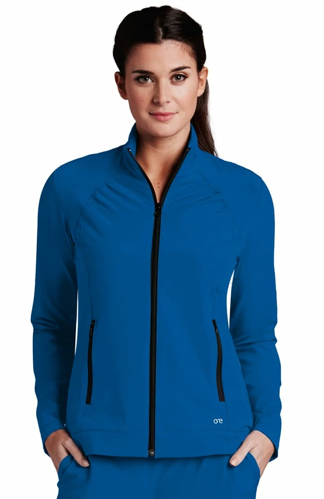 Barco One Women's Endure Solid Scrub Jacket