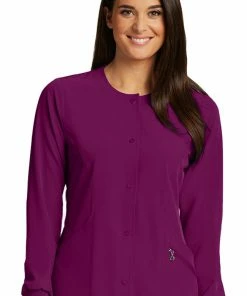 Barco One Women's Cadence Solid Scrub Jacket