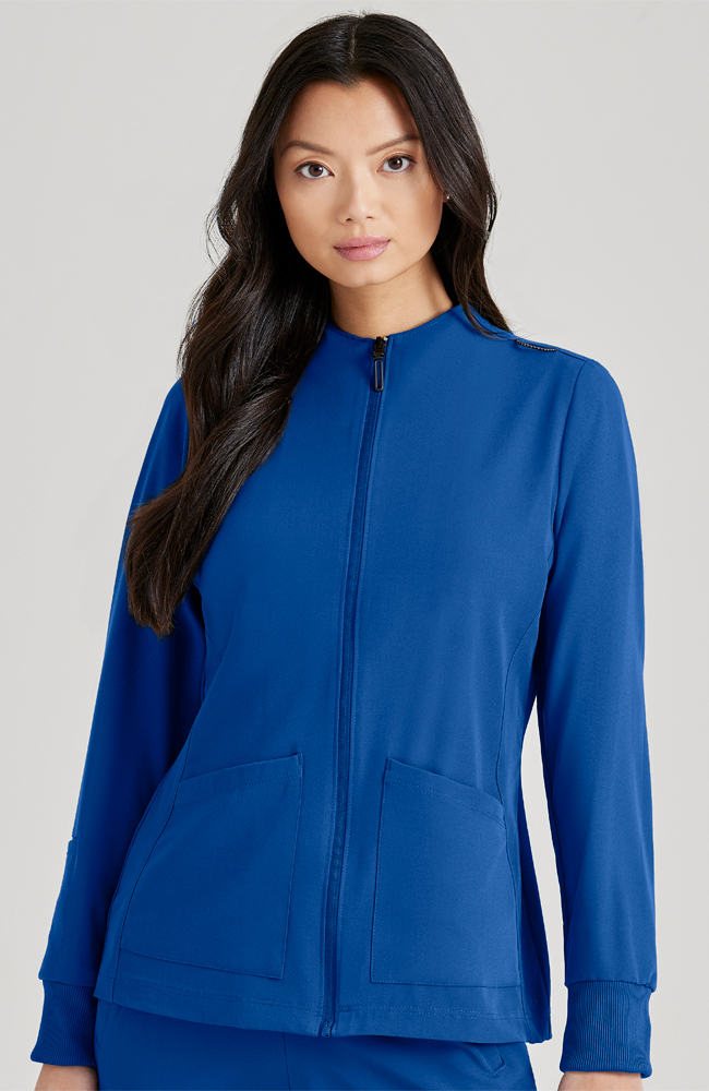Barco Uniforms Barco Unify Women's Warm Up Scrub Jacket 3 Barco Uniforms Barco Unify Women's Warm Up Scrub Jacket