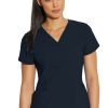 Grey's Anatomy Women's Nova Solid Scrub Top 1 Grey's Anatomy Women's Nova Solid Scrub Top -Silverts-shop 1 bc get018 650