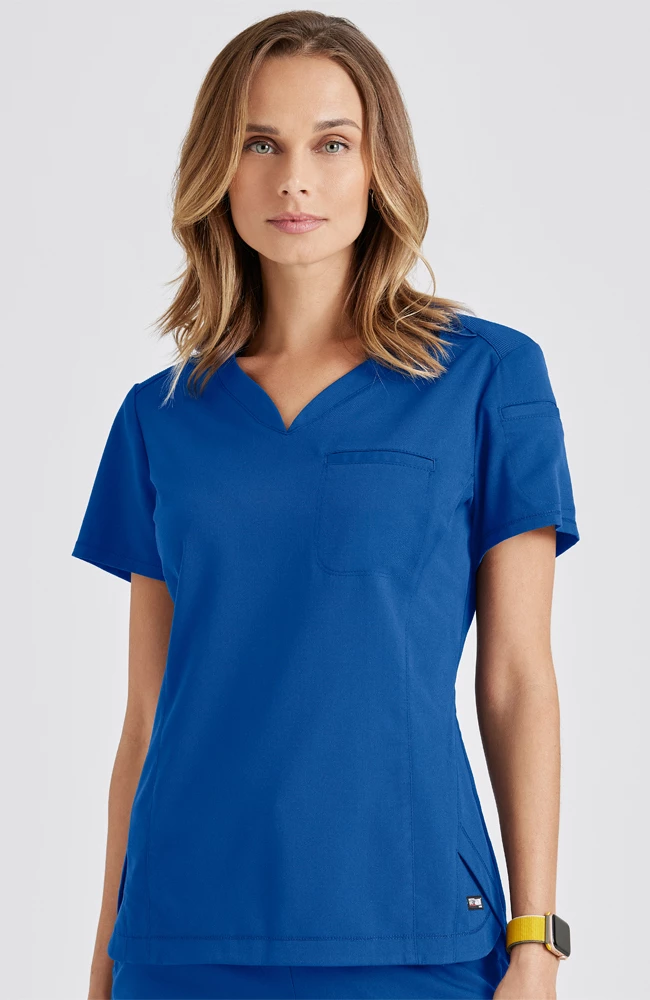 Grey's Anatomy Women's Capri Tuck-In Scrub Top