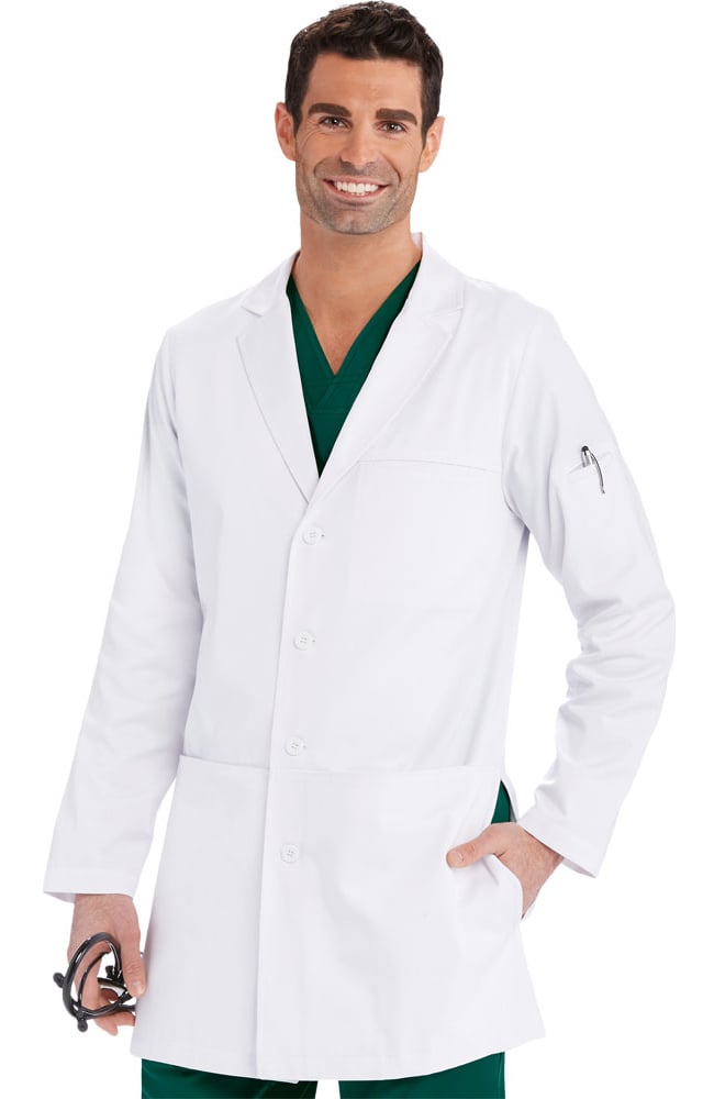 Clearance Men's 36" 4 Pocket Welt Lab Coat Barco One Clearance Men's 36" 4 Pocket Welt Lab Coat -Silverts-shop 1 bc lbc907 clearance010 650
