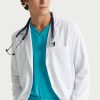 Skechers Clearance Men's Synergy 30" Consultation Lab Coat -Silverts-shop 1 bc skc954 clearance010 650