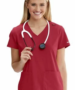 Skechers Women's Focus Solid Scrub Top