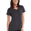 Skechers Women's Charge Surplice Solid Scrub Top 2 Skechers Women's Charge Surplice Solid Scrub Top -Silverts-shop 1 bc skt064 650