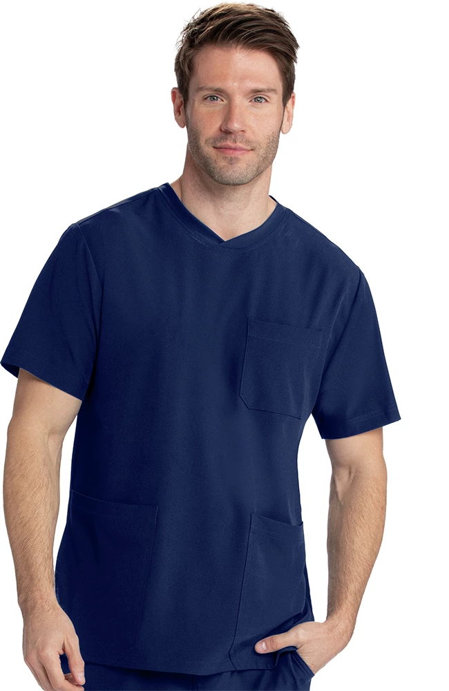 Skechers Men's Vitality Solid Scrub Top