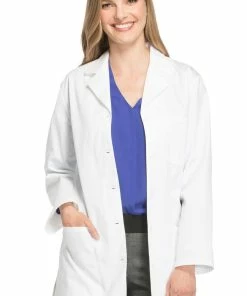 Cherokee Women's Notched Lapel 32" Lab Coat