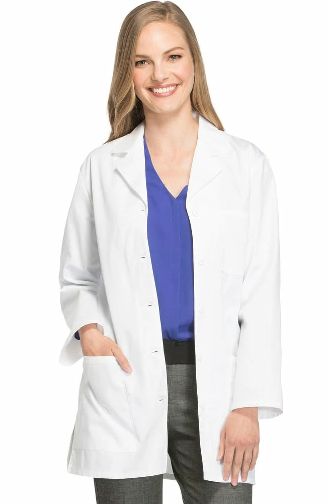 Cherokee Women's Notched Lapel 32" Lab Coat