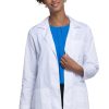 Cherokee Women's Multi-Pocket 32" Lab Coat -Silverts-shop 1 ck 346 wht 650