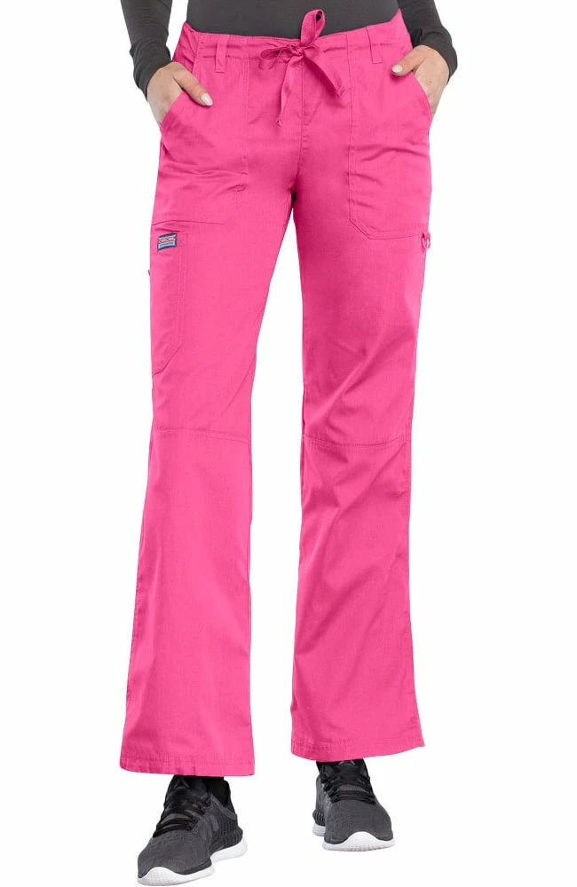 Cherokee Workwear Clearance Women's D-Ring Cargo Scrub Pants