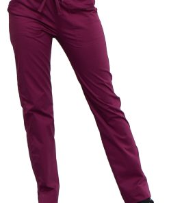 Cherokee Workwear Clearance Women's Mid Rise Skinny Leg Scrub Pant