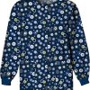 Cherokee Clearance Women's Crew Neck Dot Print Jacket -Silverts-shop 1 ck 4350 printclearancedwo 650