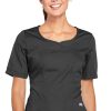 Cherokee Workwear Clearance Women's Novelty V-Neck Solid Scrub Top 1 Cherokee Workwear Clearance Women's Novelty V-Neck Solid Scrub Top -Silverts-shop 1 ck 4746 clearance 650