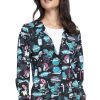Cherokee Clearance Women's I'm A Dentisaurus Print Jacket -Silverts-shop 1 ck ck321 printclearanceidt 650
