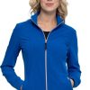 Cherokee Clearance Women's Zip Front Solid Scrub Jacket -Silverts-shop 1 ck ck365 clearance 650