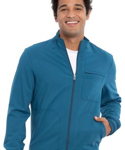 Cherokee Clearance Men's Solid Scrub Jacket