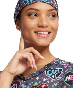 Cherokee Women's Work Of Heart Print Scrub Hat