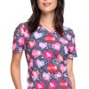 Cherokee Clearance Women's Dog Is Love Print Scrub Top 2 Cherokee Clearance Women's Dog Is Love Print Scrub Top -Silverts-shop 1 ck ck703 printclearanceogl 650