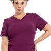 Cherokee Clearance Women's Solid Scrub Top -Silverts-shop 1 ck ck786a clearance 650