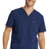 Cherokee Clearance Men's V-Neck Scrub Top -Silverts-shop 1 ck ck888a clearance 650