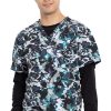 Cherokee Clearance Men's Cool Down Camo Print Scrub Top 2 Cherokee Clearance Men's Cool Down Camo Print Scrub Top -Silverts-shop 1 ck ck920 printclearancecld 650