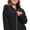 Heartsoul Clearance Women's Packable Solid Scrub Jacket 1 Heartsoul Clearance Women's Packable Solid Scrub Jacket -Silverts-shop 1 ck hs328 clearanceblk 650