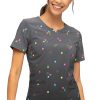 Heartsoul Clearance Women's Pineapple Pop Print Scrub Top 1 Heartsoul Clearance Women's Pineapple Pop Print Scrub Top -Silverts-shop 1 ck hs821 printclearancelpp 650