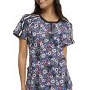 Heartsoul Women's Ditsy Garden Print Scrub Top 1 Heartsoul Women's Ditsy Garden Print Scrub Top -Silverts-shop 1 ck hs831 printdtg 650