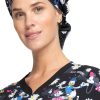 Cherokee Clearance Women's Bouffant Hello Sunshine Print Scrub Hat -Silverts-shop 1 ck tf514 printclearancekue 650
