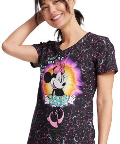 Cherokee Women's My Bright Future Print Scrub Top
