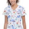 Cherokee Clearance Women's Be Eeyore Print Scrub Top 2 Cherokee Clearance Women's Be Eeyore Print Scrub Top -Silverts-shop 1 ck tf666 printclearancepho 650