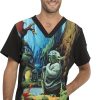 Cherokee Clearance Men's Jedi Master I Am Print Scrub Top 1 Cherokee Clearance Men's Jedi Master I Am Print Scrub Top -Silverts-shop 1 ck tf708 printclearancesrj 650