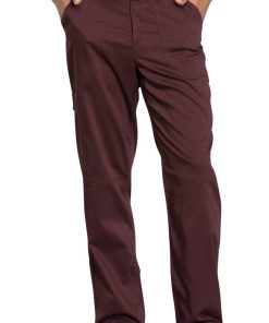Cherokee Workwear Clearance Men's Zip Fly Cargo Scrub Pant