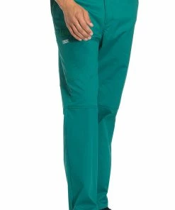 Cherokee Workwear Clearance Men's Zip Fly Tapered Scrub Pant