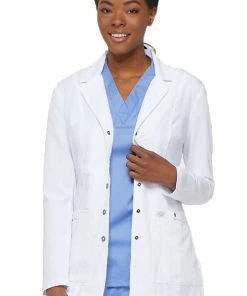 Dickies Clearance Women's Snap Front 28" Lab Coat