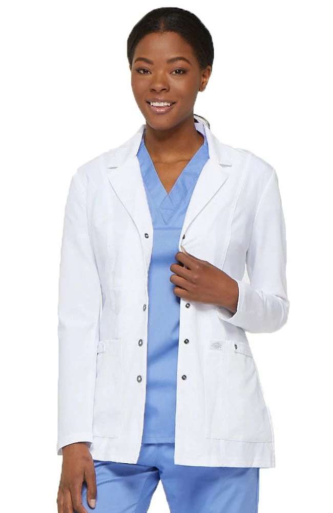 Dickies Clearance Women's Snap Front 28" Lab Coat