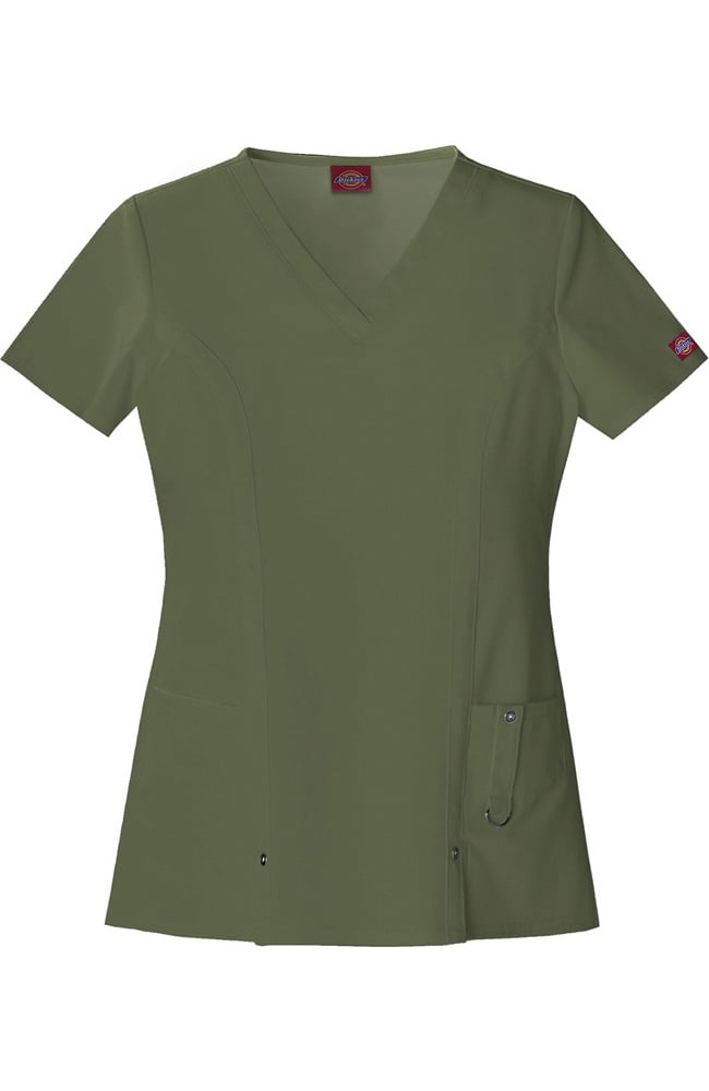 Clearance Women's V-Neck Solid Scrub Top Dickies Clearance Women's V-Neck Solid Scrub Top -Silverts-shop 1 di 82851 clearance 650