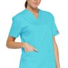 Dickies Clearance Women's V-Neck Solid Scrub Top 1 Dickies Clearance Women's V-Neck Solid Scrub Top -Silverts-shop 1 di 86706 clearance 650