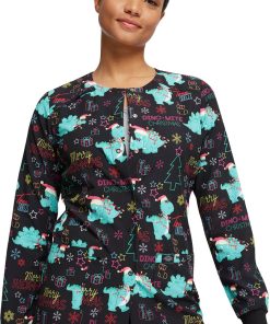 Dickies Women's Merry RexMas Print Jacket