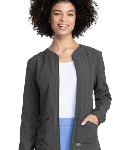 Dickies Clearance Women's Warm Up Solid Scrub Jacket