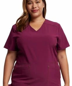 Dickies Women's V-Neck Top