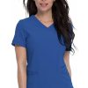 Dickies Clearance Women's Mock Wrap Solid Scrub Top 2 Dickies Clearance Women's Mock Wrap Solid Scrub Top -Silverts-shop 1 di dk780 clearance 650