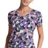 Dickies Clearance Women's Camo Buds Print Scrub Top -Silverts-shop 1 di dk852 printclearancecab 650