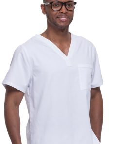 Healing Hands Clearance Men's James V-Neck Solid Scrub Top